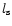 $l_{\rm s}$