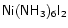 $\mathsf{Ni(NH_3)_6I_2}$
