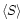 $\langle S\rangle$