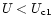 $U<U_{\rm c1}$
